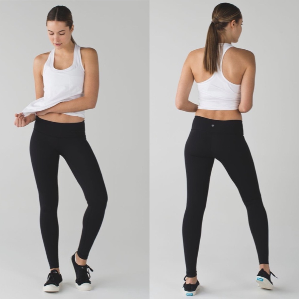 Lululemon Wunder Under Pant Legging Black SZ 6